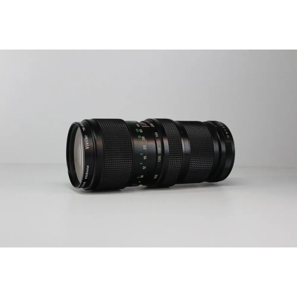 Vivitar 75-205mm Pentax Mount 1:3.8 Close Focusing Auto Zoom Lens (US SELLER)